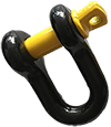 3.2 Ton Rated D Shackle 19mm Pin