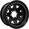 Dynamic Steel Rim 16 x 8 PCD 5/150 Offset -0 Black - Beadlock - Offroad Use Only