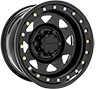 Dynamic Steel Rim 15 x 10 PCD 6/139.7 Offset -44 Black - Beadlock - Offroad Use Only