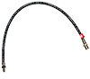 Landcruiser 80/105, Prado 70 Extended Braided Rear Brake Hose