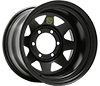 ROH Steel Rim 16 x 8 PCD 6/139.7 Offset -22 Black