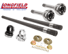 Hilux Longfield 30-Spline 4340 Chromoly CV Super Set Gun Drilled