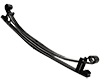 Landcruiser FJ/BJ40/45 69 to 7/80 50mm Lift Parabolic Front Leaf Spring - To 100kg.