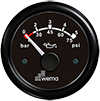 WEMA Electric Pressure Gauge 75psi with Sender