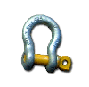 3.2 Ton Rated Shackle 19mm Pin