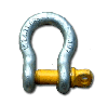 4.7 Ton Rated Shackle 22mm Pin