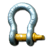 6.5 Ton Rated Shackle 25mm Pin