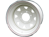 ROH Steel Rim 15 x 10 PCD 6/139.7 Offset -44 White