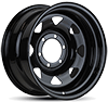 Steel Rim 16 x 10 PCD 6/139.7 Offset -44 Black